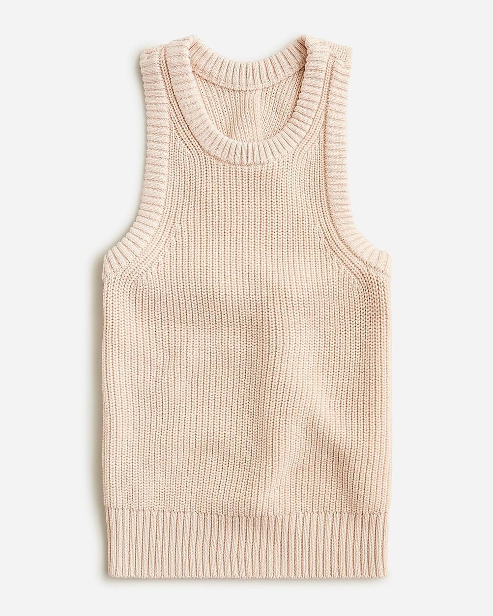 Cotton-blend cross-back tank top | J. Crew US