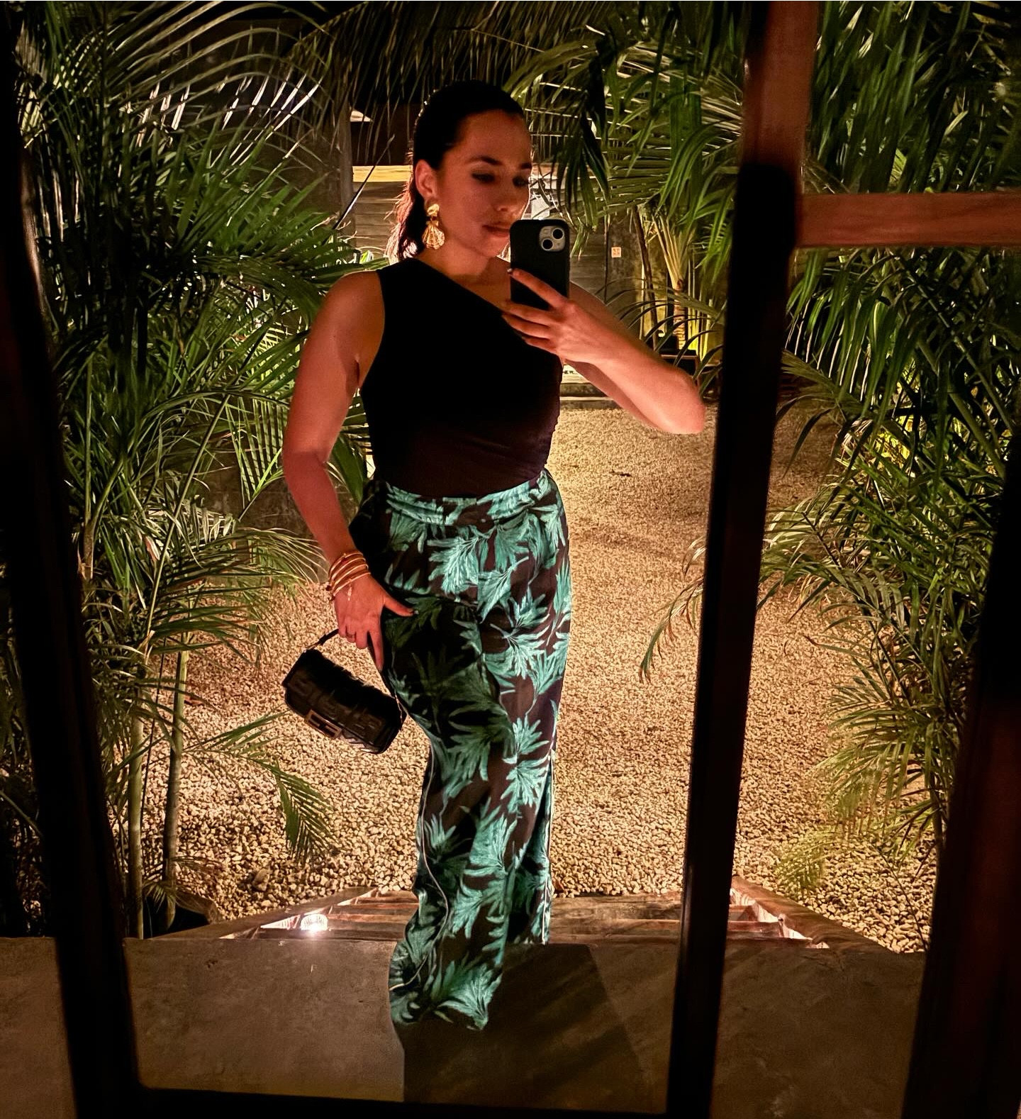Another styling inspo for a dinner look 🌴 silk pants and tropical printed pants are always a great option! 

#LTKSeasonal #LTKStyleTip #LTKTravel