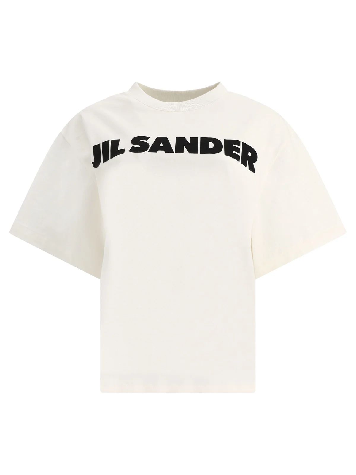 Jil Sander Logo Printed Crewneck T-Shirt | Cettire Global