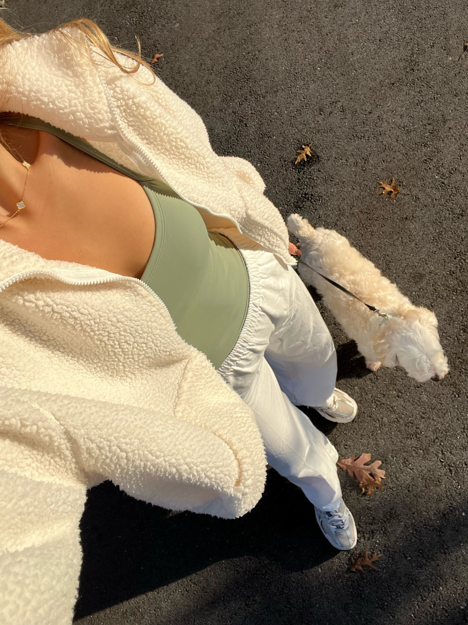 workout to walk ootd! 

Workout set, hgw ootd, Sherpa jacket, cozy fleece 

#LTKstyletip #LTKfitness #LTKActive