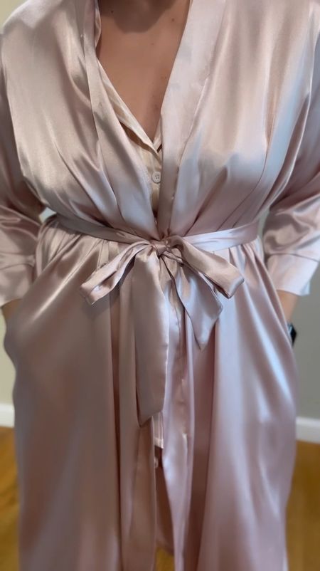 The comfiest silk jammies and robe from Amazon! So perfect for summer!

#LTKFamily #LTKStyleTip #LTKFindsUnder100