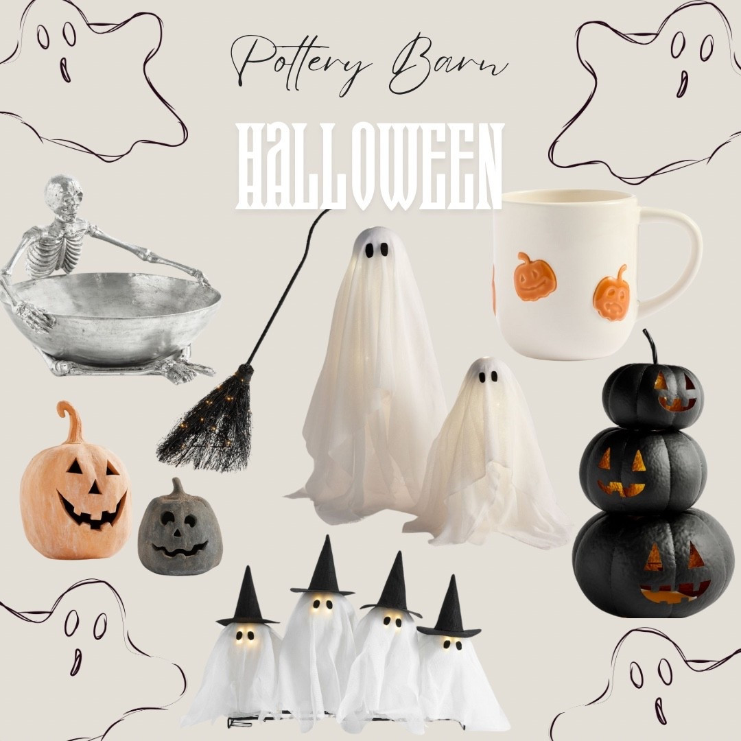 Pottery barn 20% off Halloween decor 

Halloween, decor, Halloween decor, ghost,
Pumpkin, coffee, coffee cup 

#LTKSeasonal #LTKSaleAlert #LTKHome