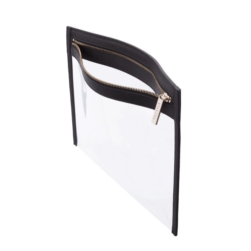 Clarity Clutch Large | TRUFFLE