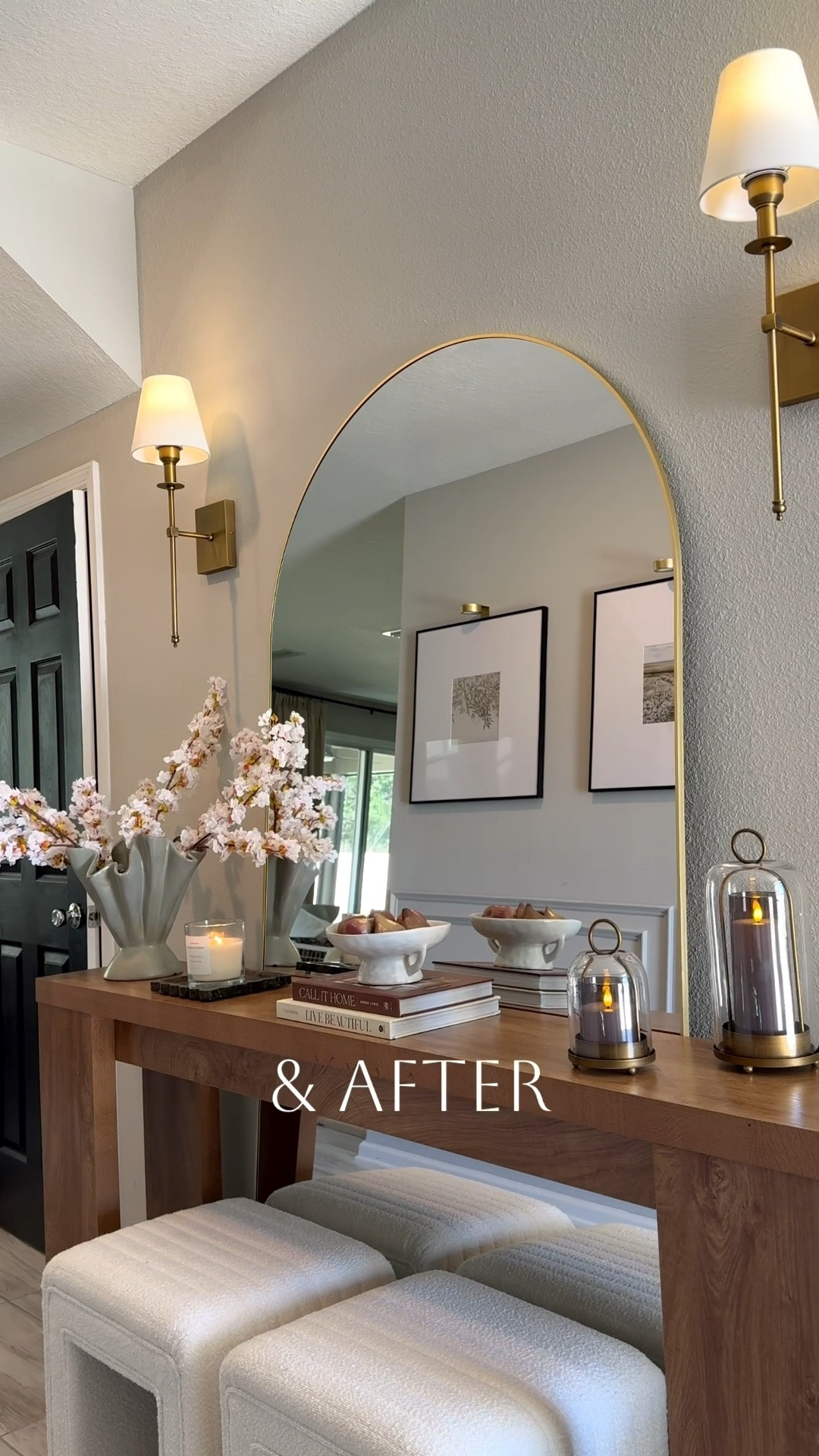 Before and afters- two of my favorite affordable console tables! The prices are so good 🔥👌🏽 

Console table styling, Amazon home finds, Amazon console table, entryway decor

#LTKHome #LTKSaleAlert