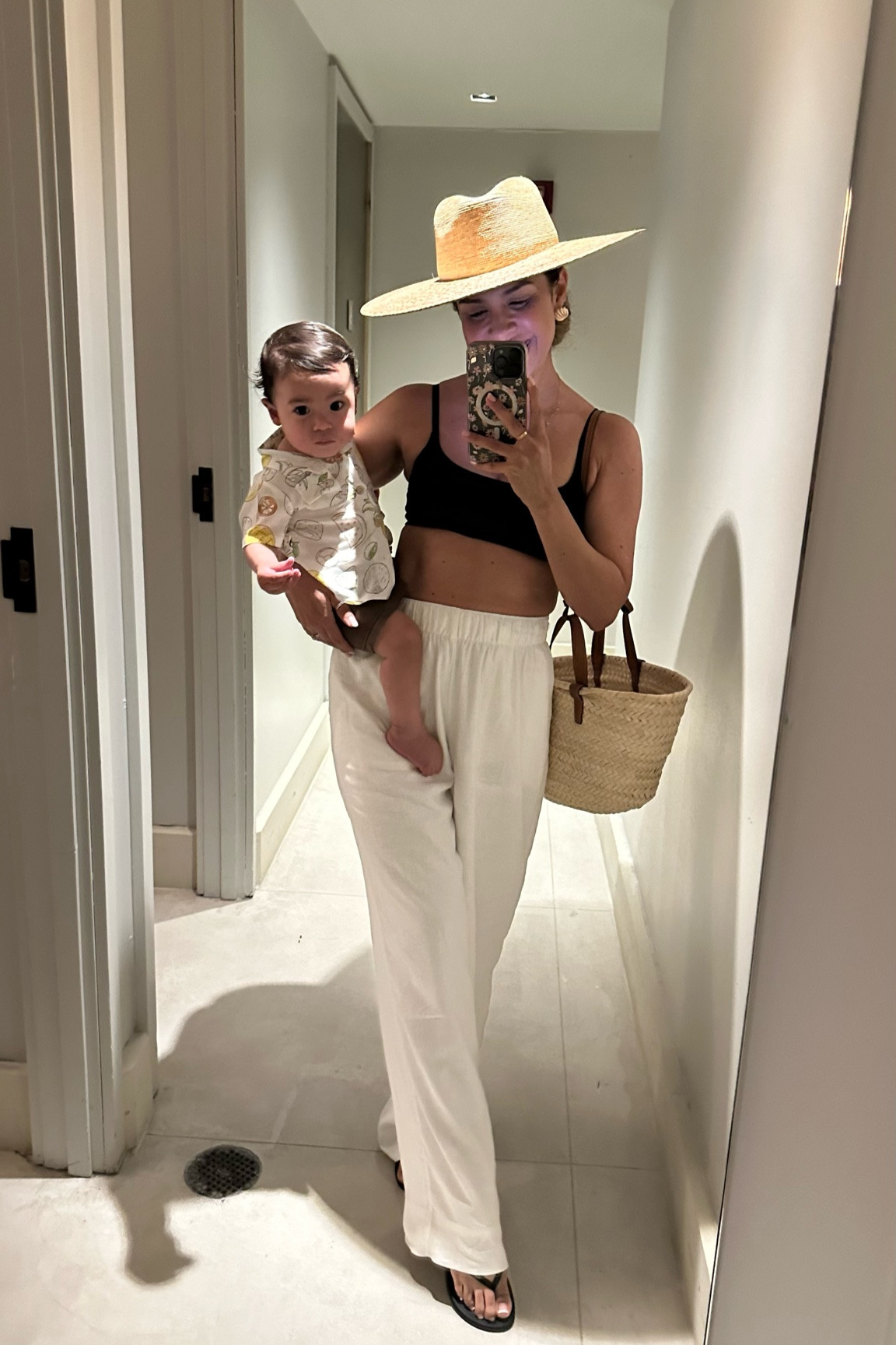 Resort Miami look 
Wearing small in pants 
Hat is Lackofcolor