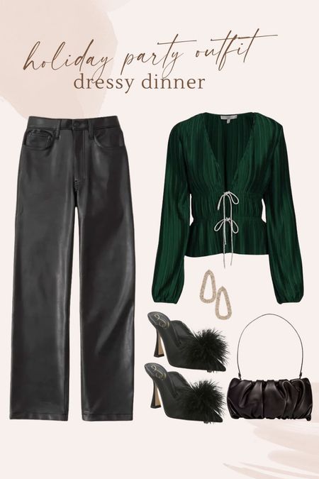Holiday party outfit for a dressy dinner! 

#LTKstyletip #LTKSeasonal #LTKHoliday