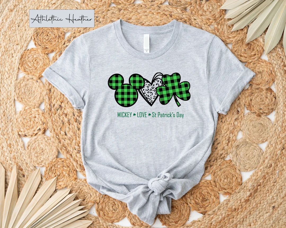 Disney St. Patricks Day Shirt, Disney Mickey St. Patricks Day Shirt St. Patrickss Day Shirt - Ets... | Etsy (US)