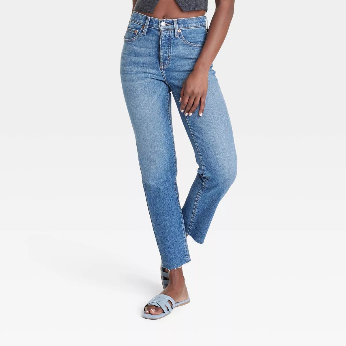 Women's Mid-Rise 80's Slim Fit Jeans - Universal Thread™ | Target