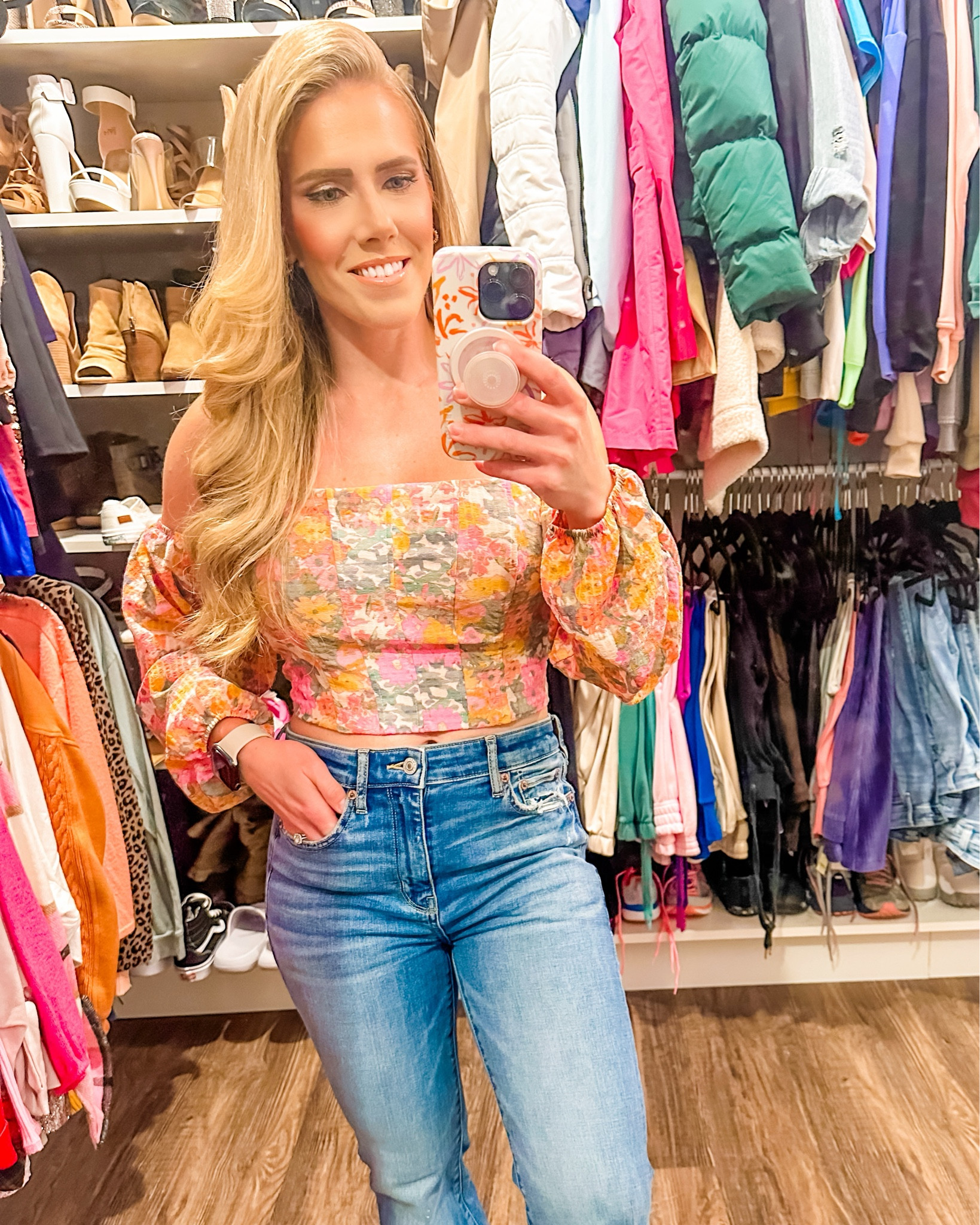 Cute, but comfy and casual fit for Mothers Day 🌸 Top is a small and jeans are a size 2.

#LTKPetite #LTKStyleTip #LTKFindsUnder50