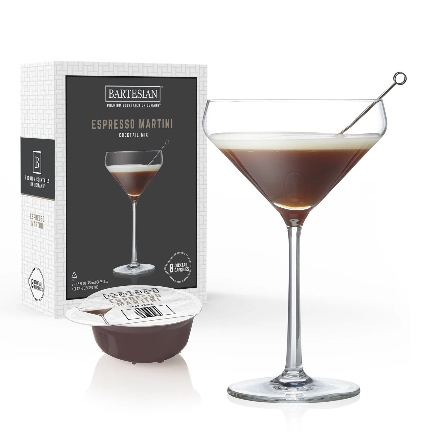 Espresso Martini Cocktail Capsules | Bartesian | Bartesian