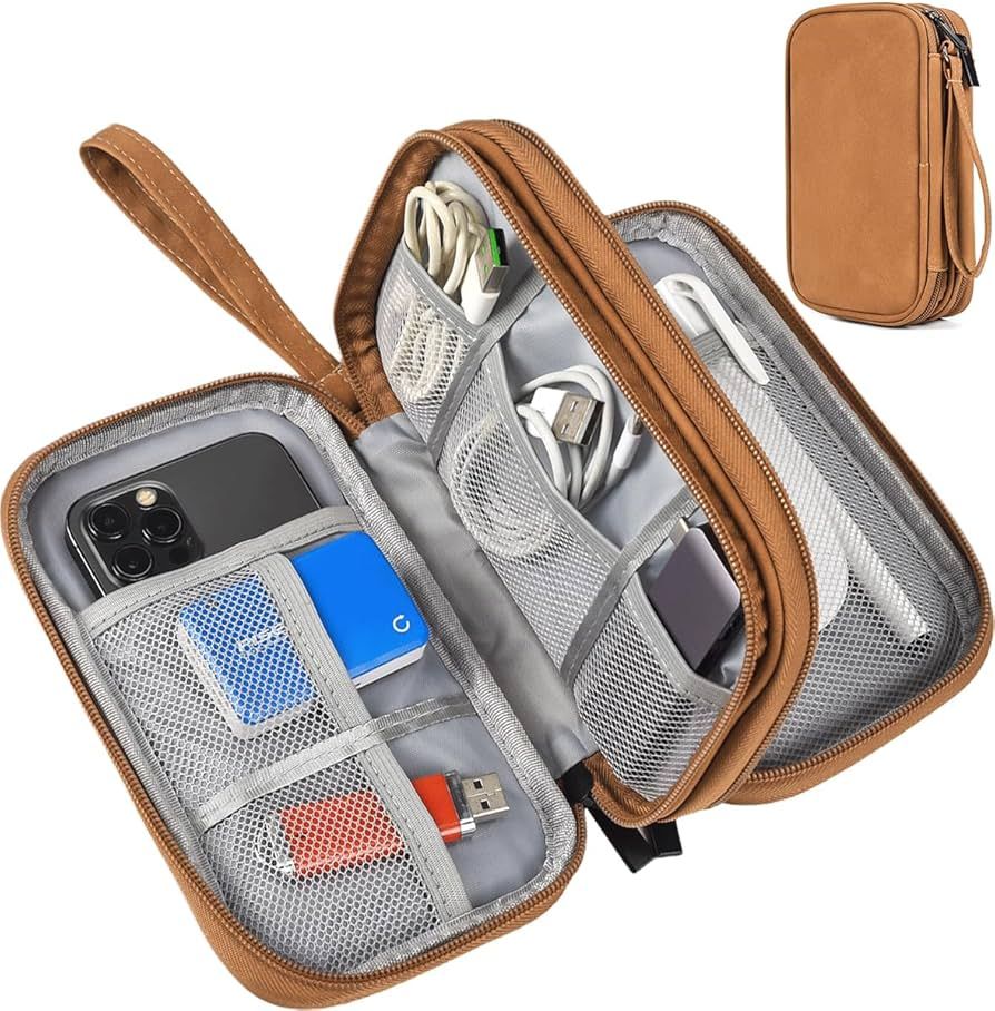 Electronic Organizer Travel Cable Accessories Case, Electronic Organizer Bag, Waterproof Electron... | Amazon (US)