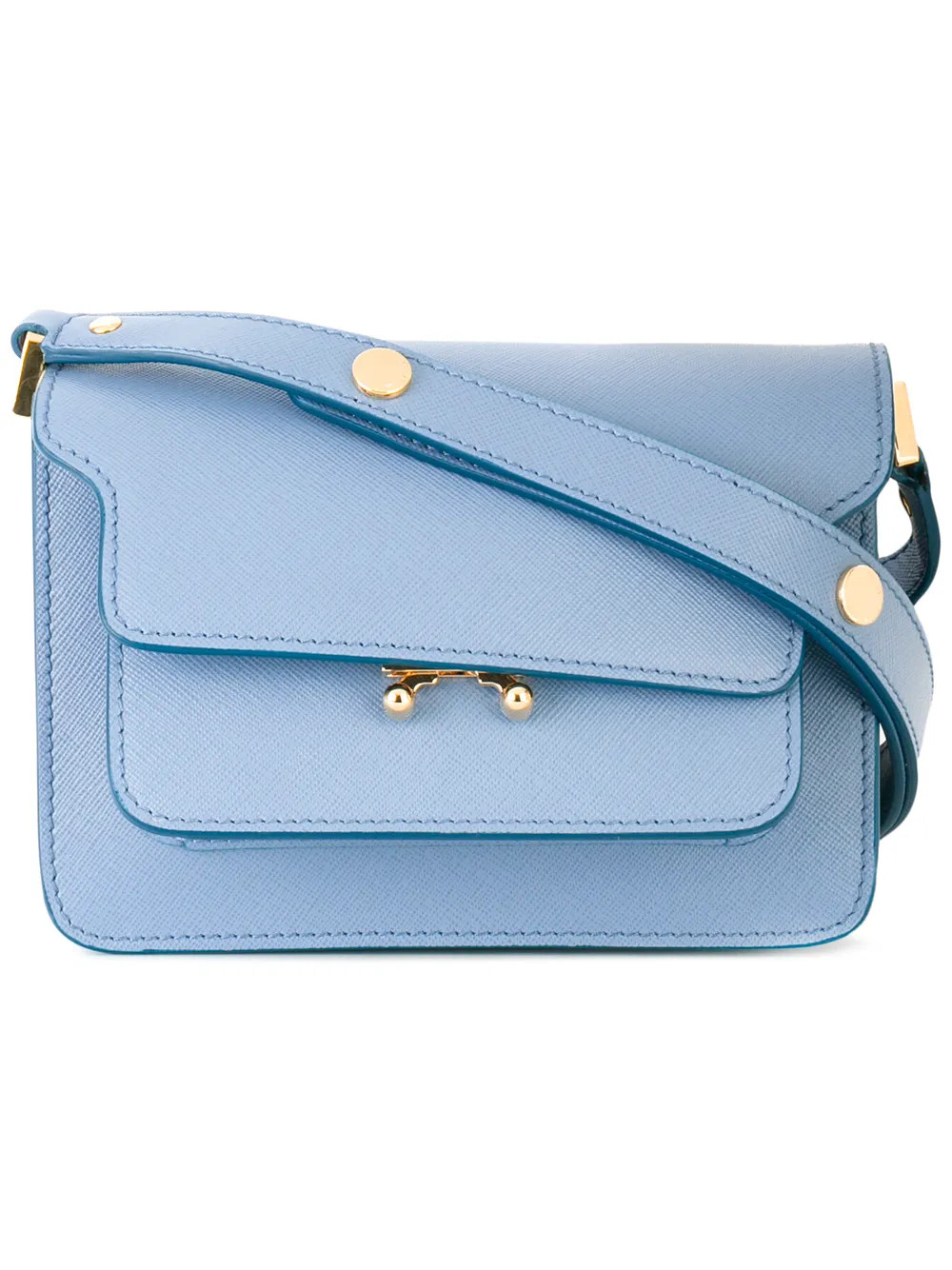 Marni 'Trunk' bag - Blue | FarFetch US