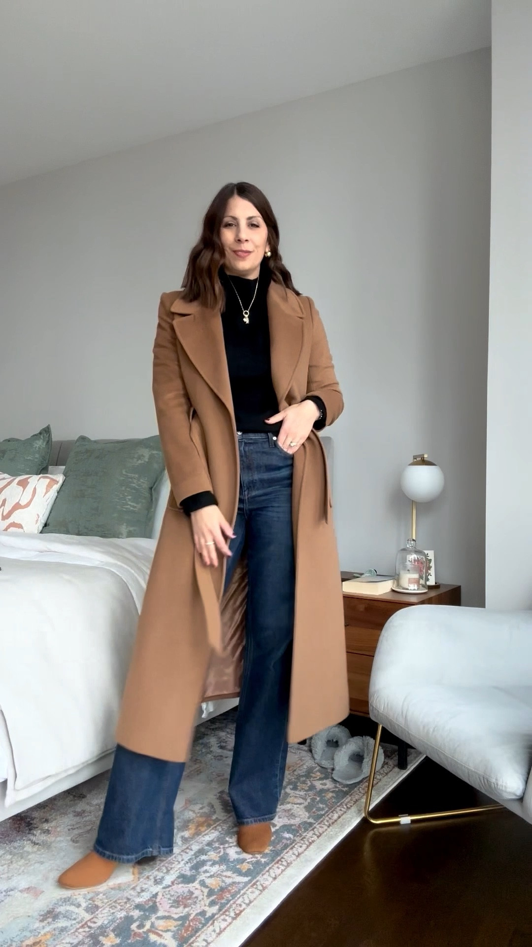 Get ready with me for an event at my daughters school.  Minimal effort outfit for maxim style.  Neutral colors like black and camel make you look elevated and polished.  This color combo will never go out of style.  
#styleover40 #WomenOver40Style #MidlifeStyle #Over40Fashion #ChicAtAnyAge #EffortlessStyle #ClassicStyle


#LTKOver40 #LTKgrwm #LTKmomlife