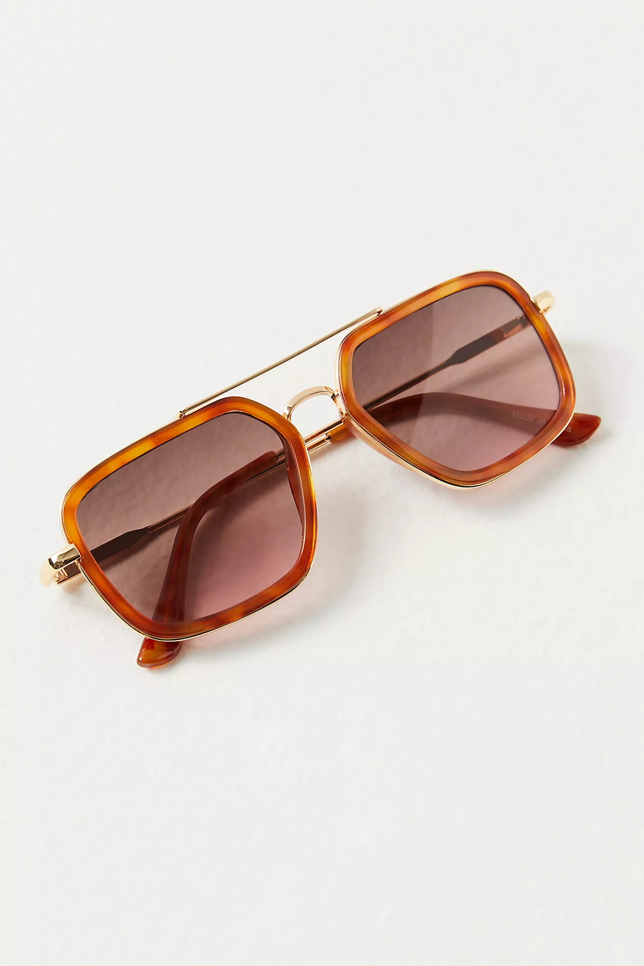 Luna Classic Aviator Sunglasses | Free People (Global - UK&FR Excluded)