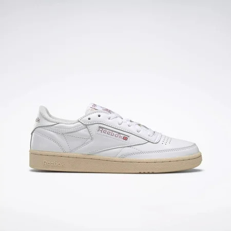 Reebok Footwear Women s Club C 85 Vintage Reebok Classics Ftw Women Ftwr Wht/Chalk/Infused Lilac 9.5 M US | Walmart (US)