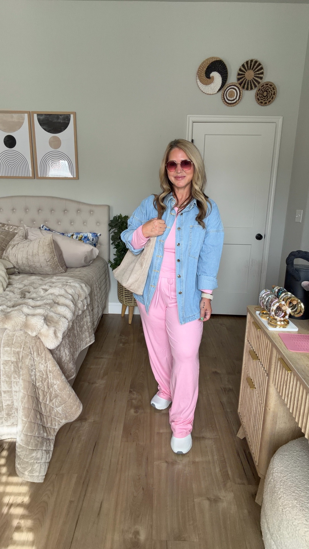 Shirt size large
2 piece set size large 
Shoes tts 

#LTKOver40 #LTKMidsize #LTKPetite