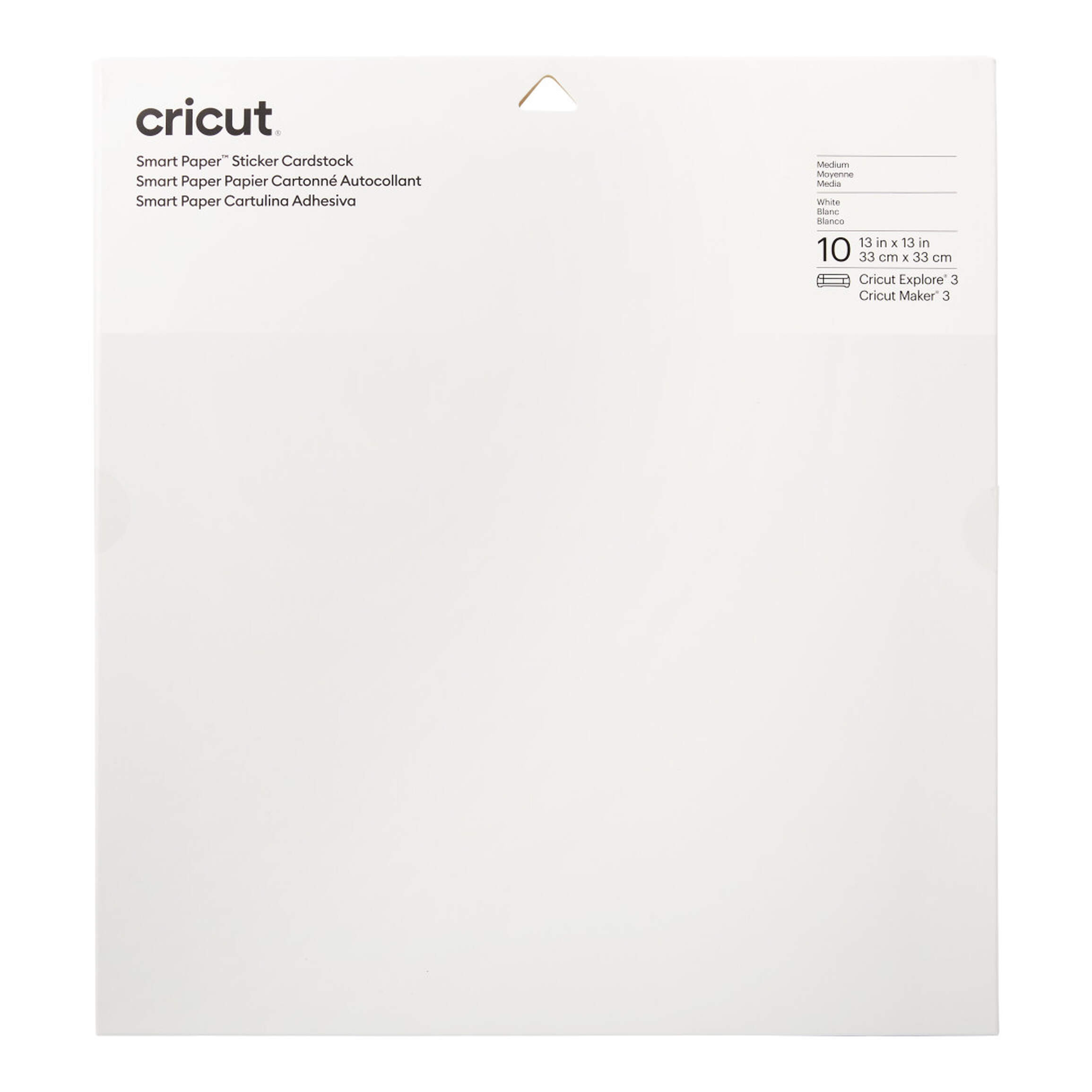 Smart Paper™ Sticker Cardstock, White | Cricut