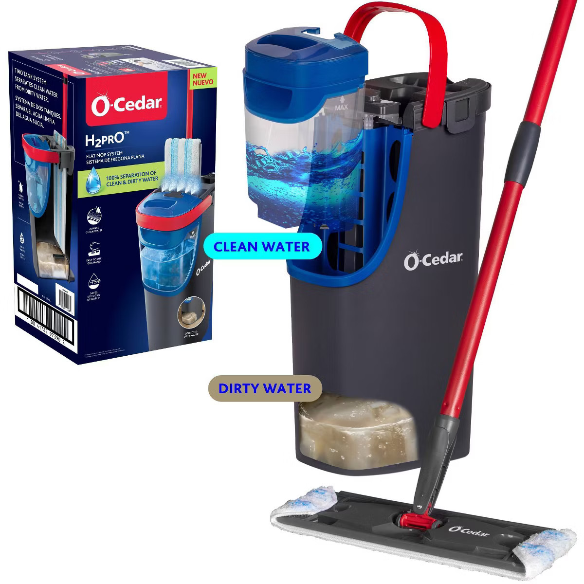 O-Cedar H2prO Flat Mop System | Target
