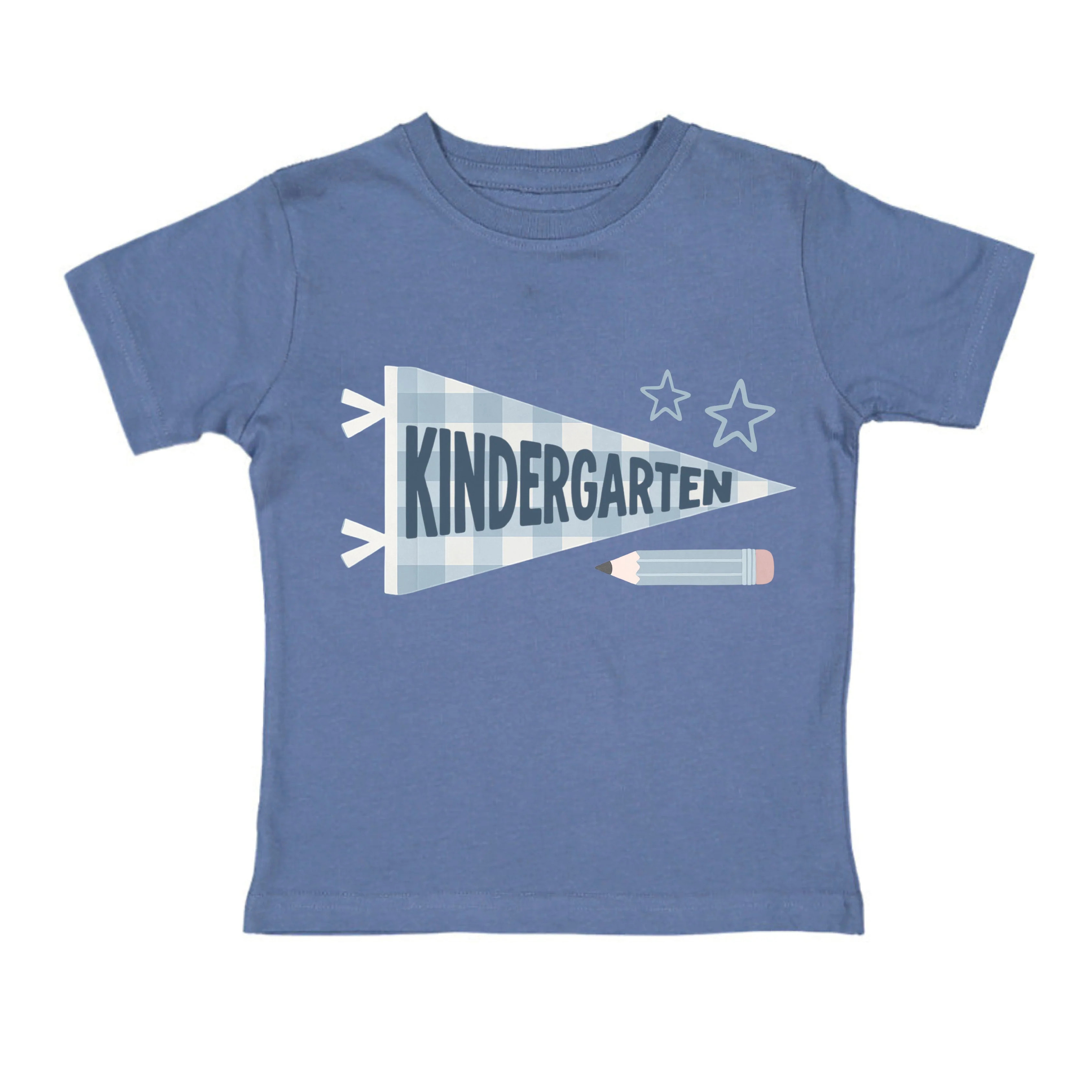 Kindergarten Pennant Short Sleeve T-Shirt | Sweet Wink