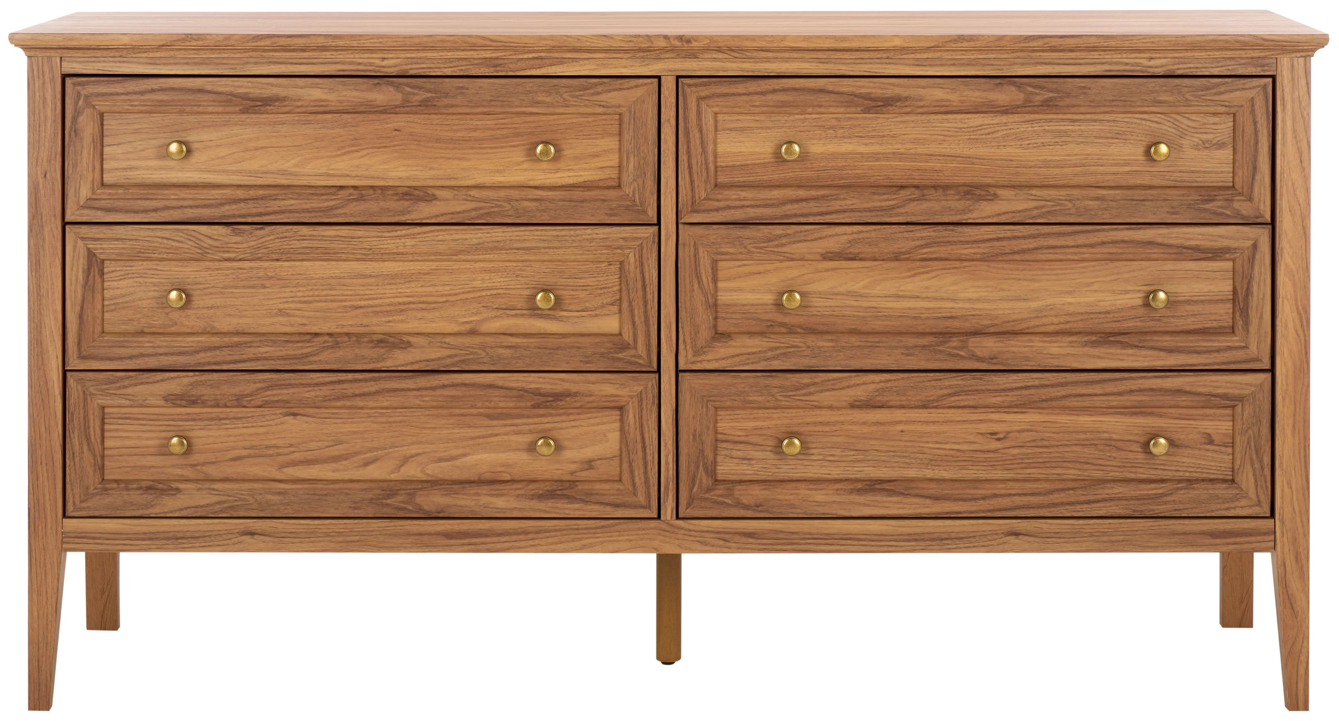 Cardae 63.1'' W 6 - Drawer Dresser | Wayfair North America