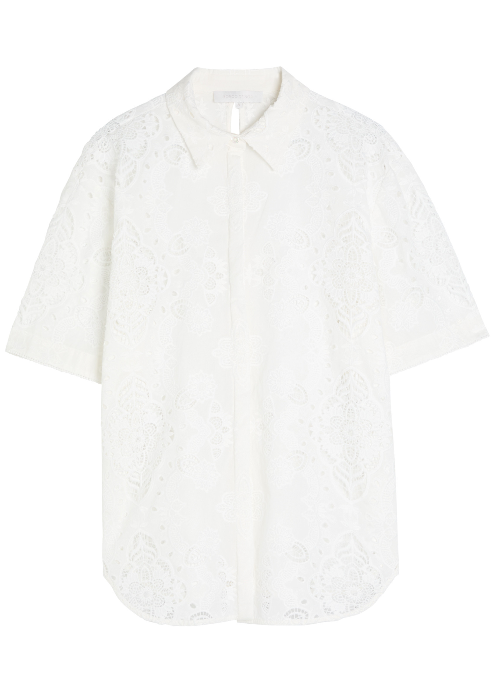 Akari lace and embroidered shirt | Harvey Nichols