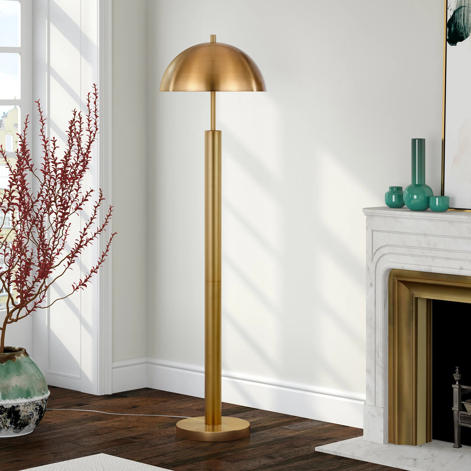 Rialta 58'' Traditional Floor Lamp | Wayfair North America