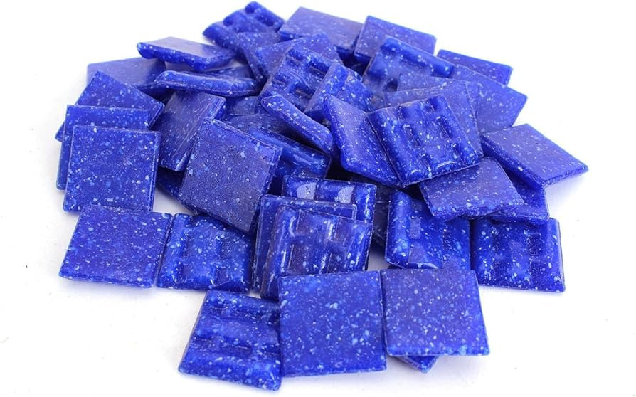 Milltown Merchants Mosaic Tile (1 Pound, Dark Blue - 3/4 Inch) | Amazon (US)
