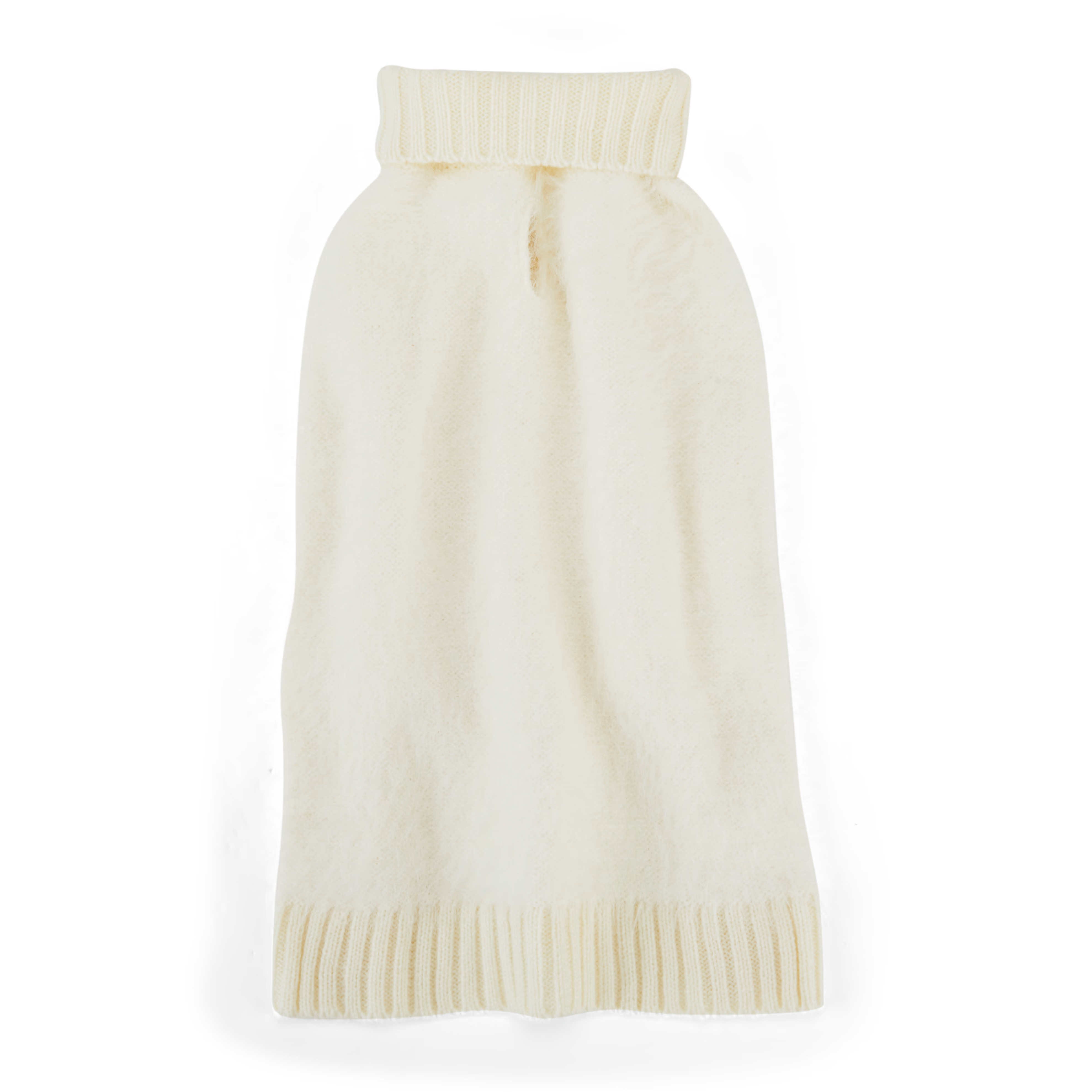 YOULY The Heir Ivory Fuzzy Dog Sweater, XX-Small | Petco