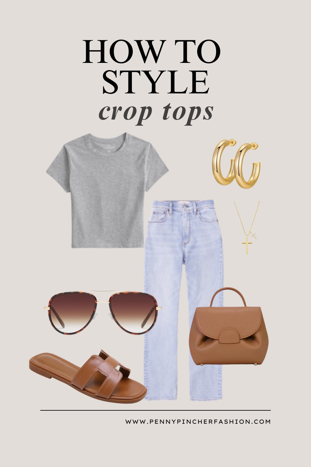 Crop top outfit if you’re over 30! Loving a long baby tee with ultra high rise denim. 

#LTKFindsUnder50 #LTKStyleTip #LTKFindsUnder100