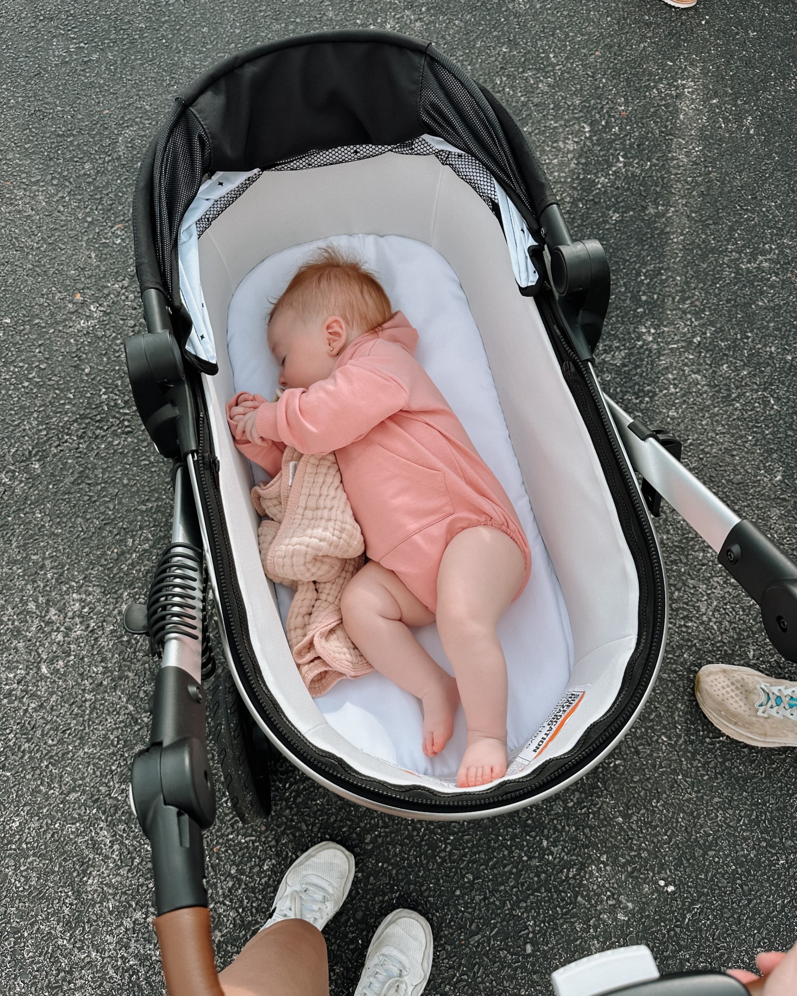 Morning miles with baby girl ☀️

Sharing our current stroller setup for walks, dada’s races, and everyday outings - featuring the Mockingbird stroller with bassinet attachment (perfect for newborn comfort + support) and her bubble romper outfit. 

// newborn essentials // baby gear // stroller finds // mom life essentials // baby outfit ideas // stroller walks // stroller runs // 

#LTKBaby #LTKmorningroutine #LTKBump