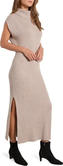Splendid Madeline Rib Turtleneck Maxi Sweater Dress | Nordstrom | Nordstrom