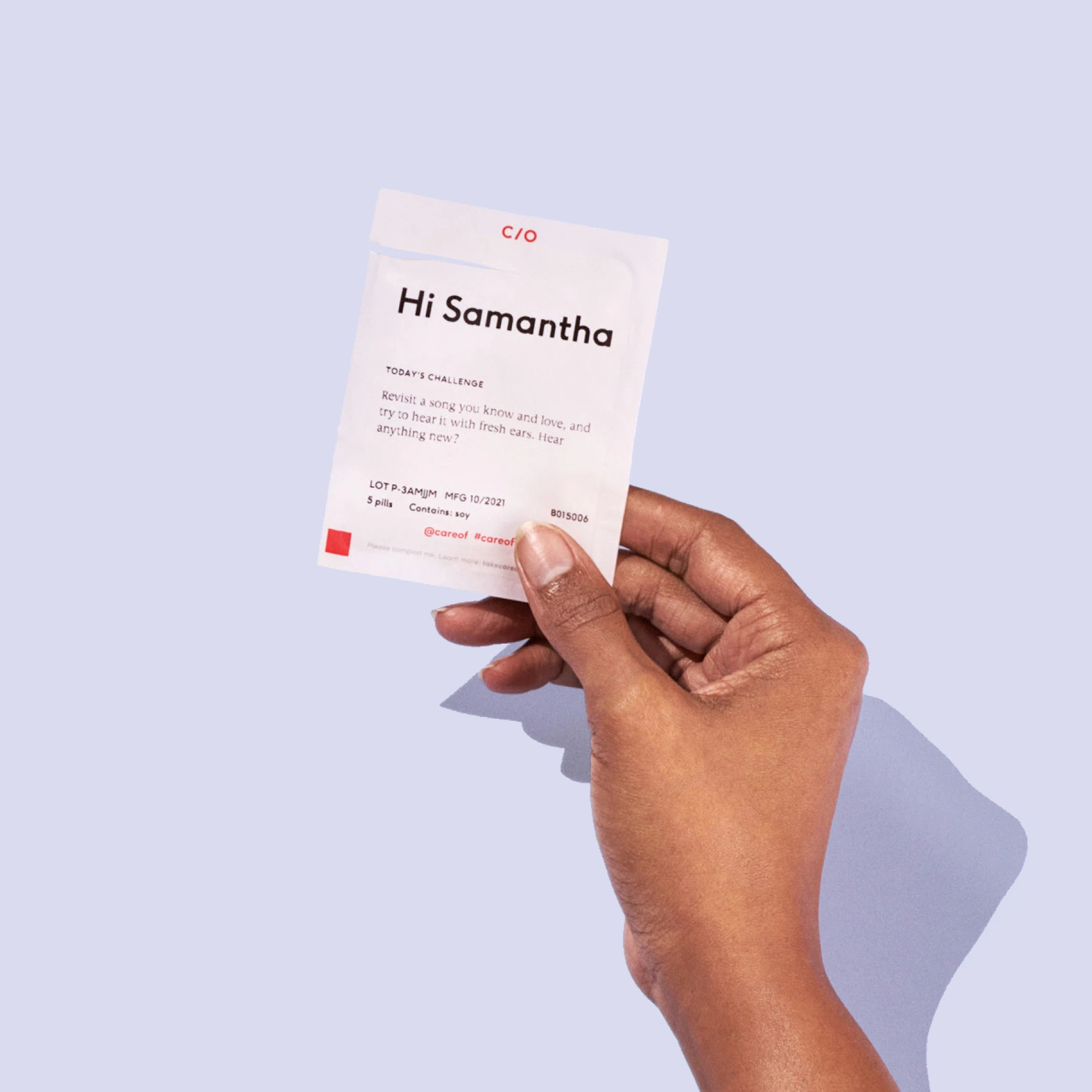 Care/of: Personalized Daily Vitamin Packs | Care/of