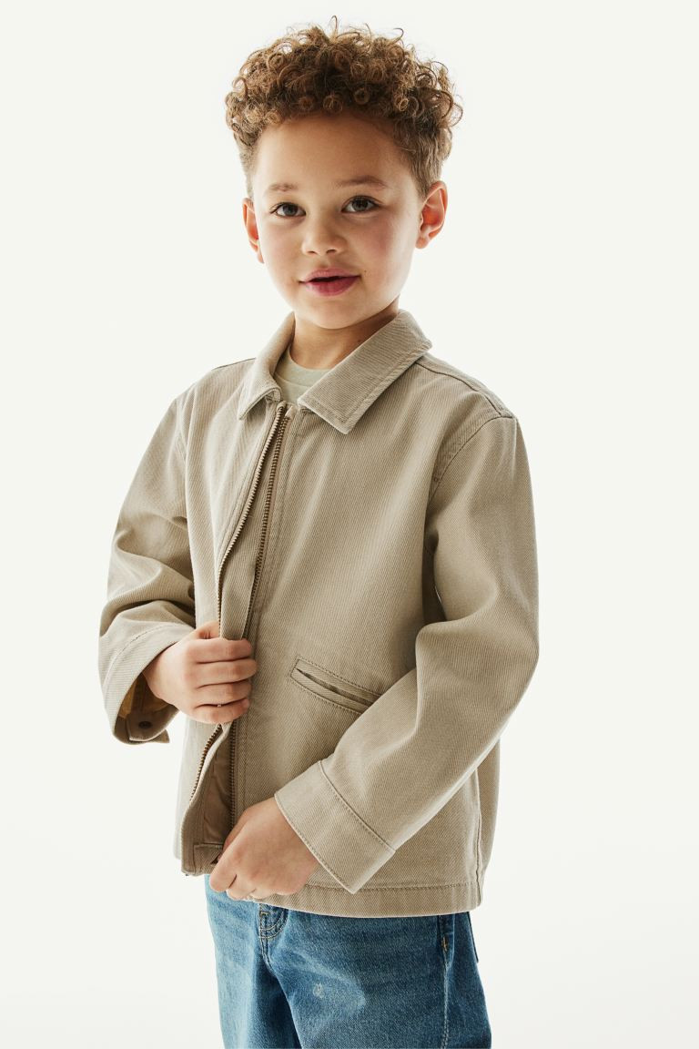 Cotton Twill Jacket | H&M (US + CA)