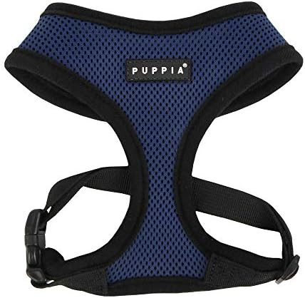 Puppia Soft Dog Harness No Choke Over-The-Head Triple Layered Breathable Mesh Adjustable Chest Be... | Amazon (US)