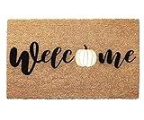 Welcome with Pumpkin - Halloween Doormat - Decoration doormat, Welcome mat, New Home Gift, Front Doo | Amazon (US)