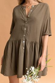 Lipin Dress - Olive | Petal & Pup (US)
