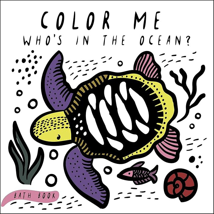 Color Me: Who's in the Ocean?: Baby's First Bath Book (Wee Gallery Bath Books, 1) | Amazon (US)