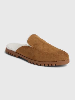 Faux Shearling Loafer Mules | Gap (US)