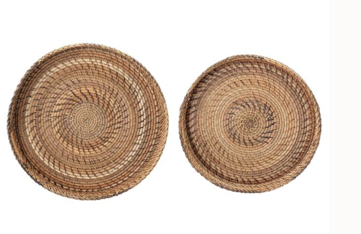 Hand-woven Seagrass Tray-Large-Local Pickup Only | Dwell Home Co.