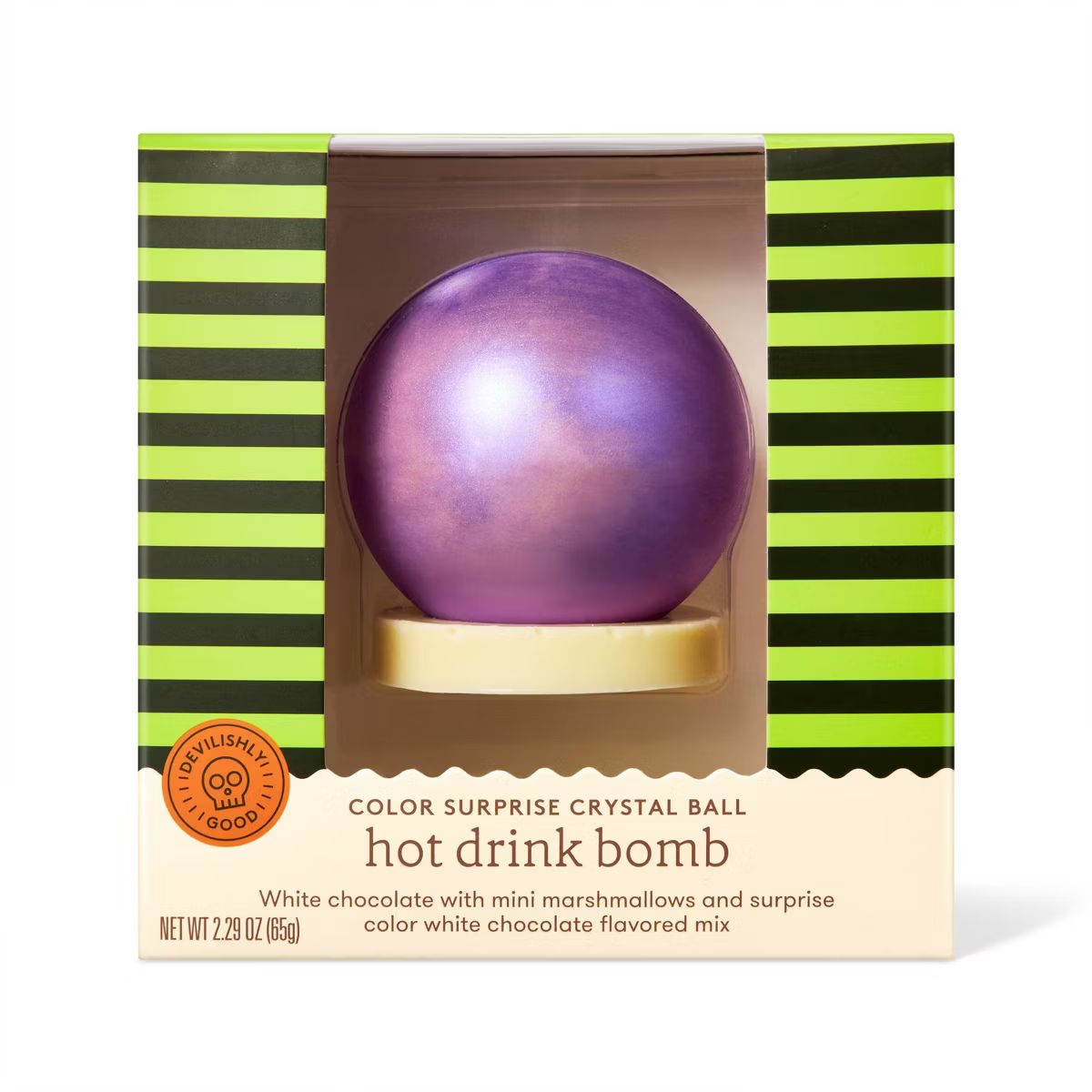 Halloween White Crystal Ball Hot Chocolate Bomb - 2.5oz - Favorite Day™ | Target