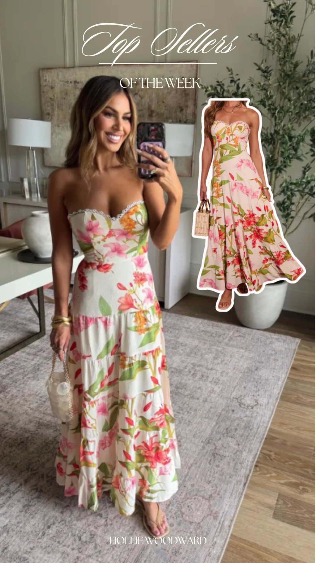 the most gorgeous dress for summer! wearing a small 💐 

 