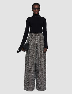 Wool Tweed Primrose Trousers | Joseph