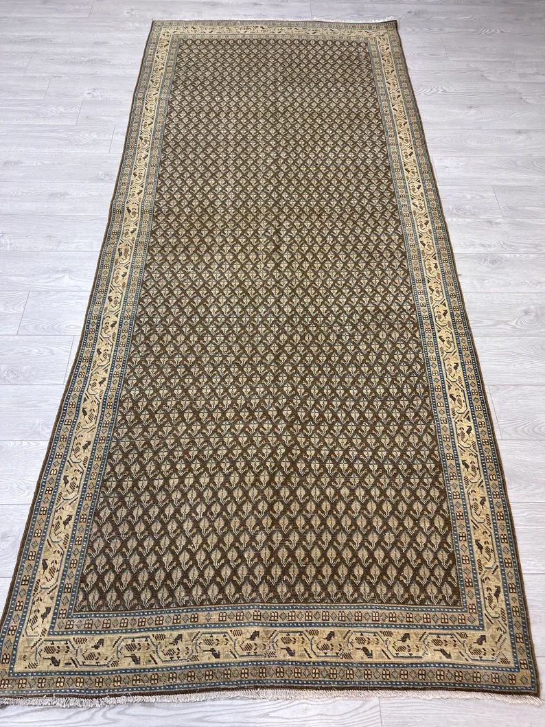 Persian malayer Runner 4’3" x 10’1” feet | Malayer handmade rug Decorative vintage classic ... | Etsy (US)