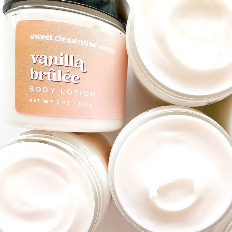 Vanilla Brulee Body Lotion Body Cream Body Butter Cream - Etsy | Etsy (US)