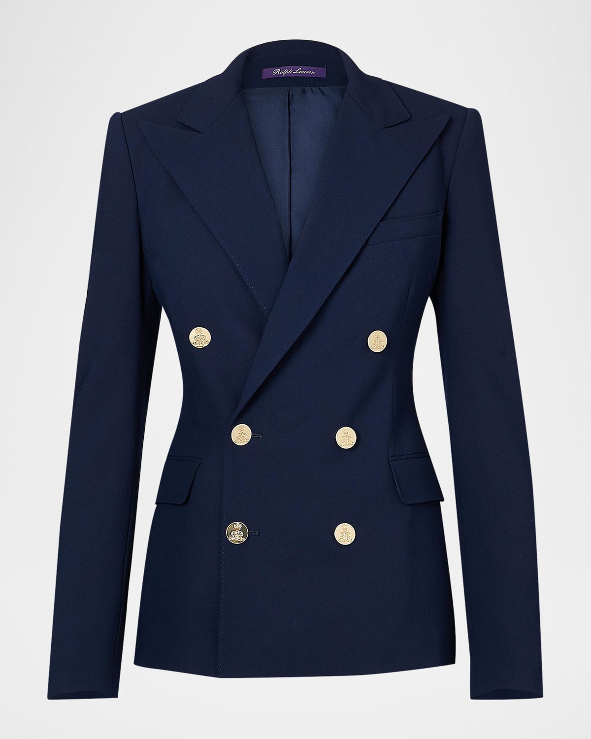 Camden Wool Crepe Jacket | Neiman Marcus