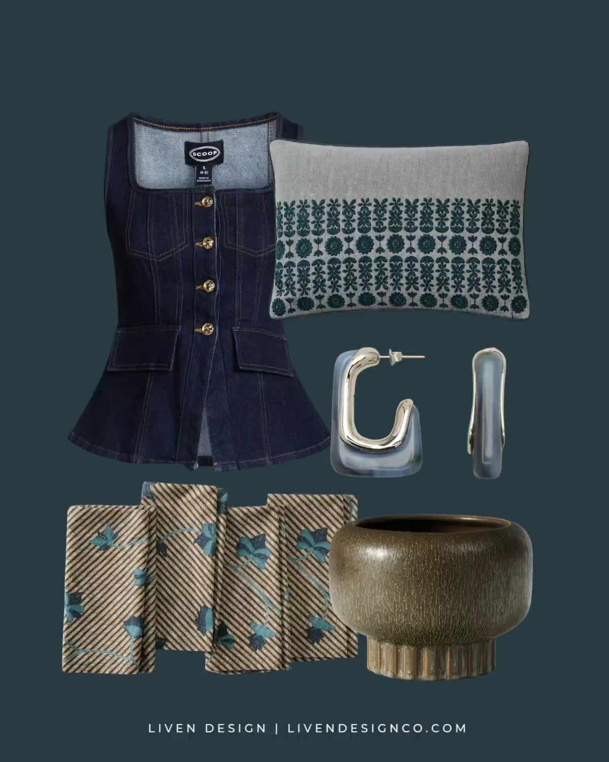 New discoveries. Style inspiration. Fall style. Walmart fashion. Denim peplum top. Throw pillows. West elm. Planter. Home decor. Cloth napkins. Blue earrings. Banana Republic. Mango home

#LTKSeasonal #LTKHome #LTKxWalmart