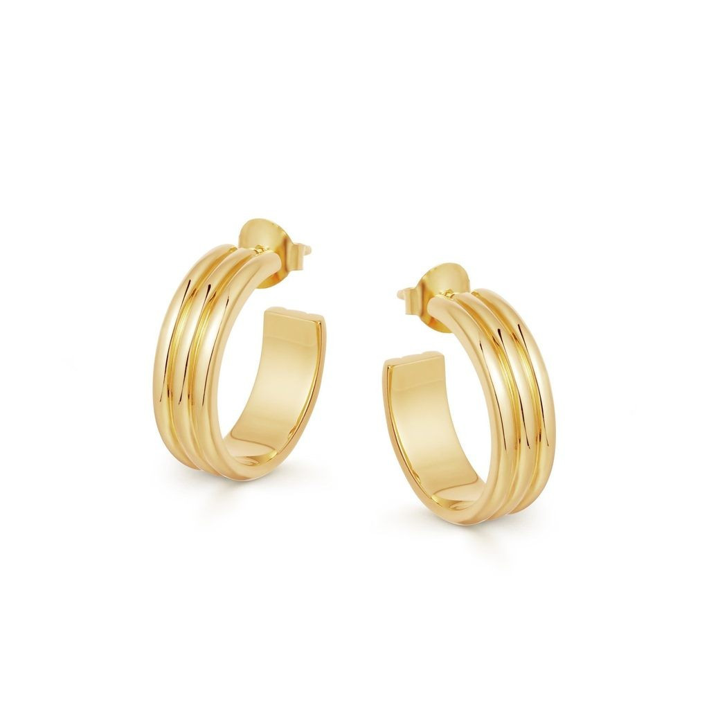 Gold Ancien Hoops | Missoma