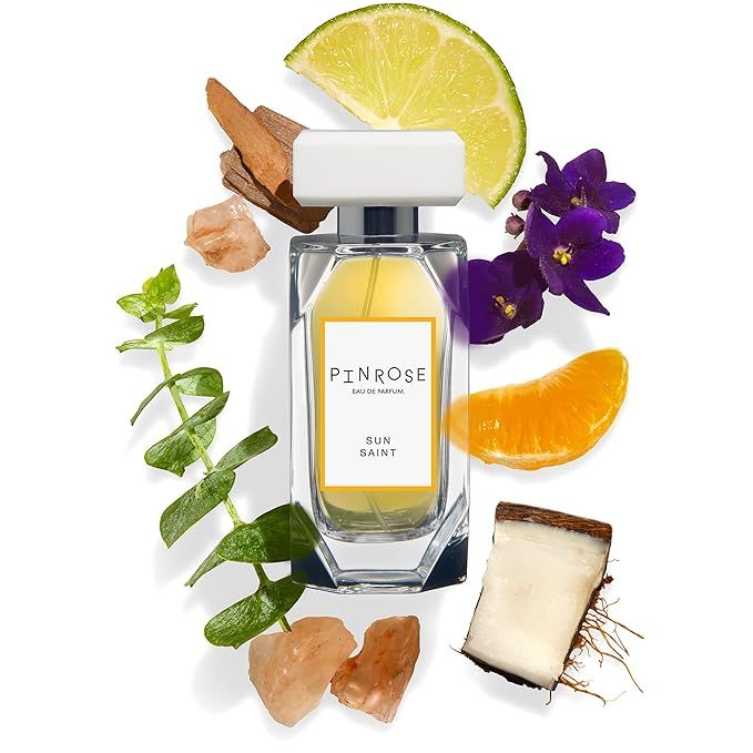 PINROSE Sun Saint Eau de Parfum Spray (1.7 fl oz/50 ml) for Women. Clean, Vegan and Cruelty-Free ... | Amazon (US)