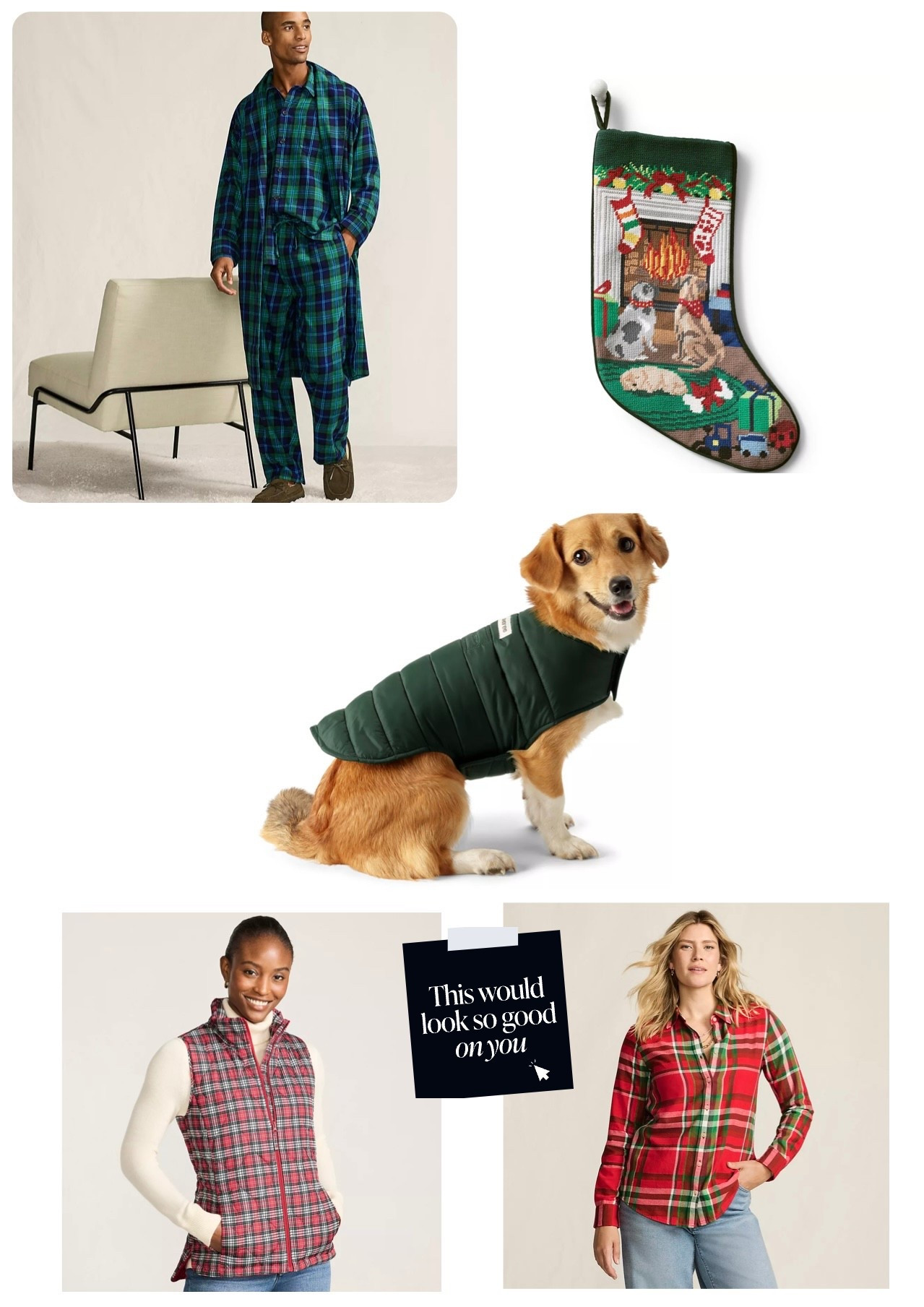 Lands and has some of the cutest things… Their quality is also so good. Whether it’s for him, her, the kids, the dog, or the home. So many sales going on as well...And, everything can be personalized there.  They also have extended sizes, like tall and plus.

#LTKGiftGuide #LTKCyberWeek