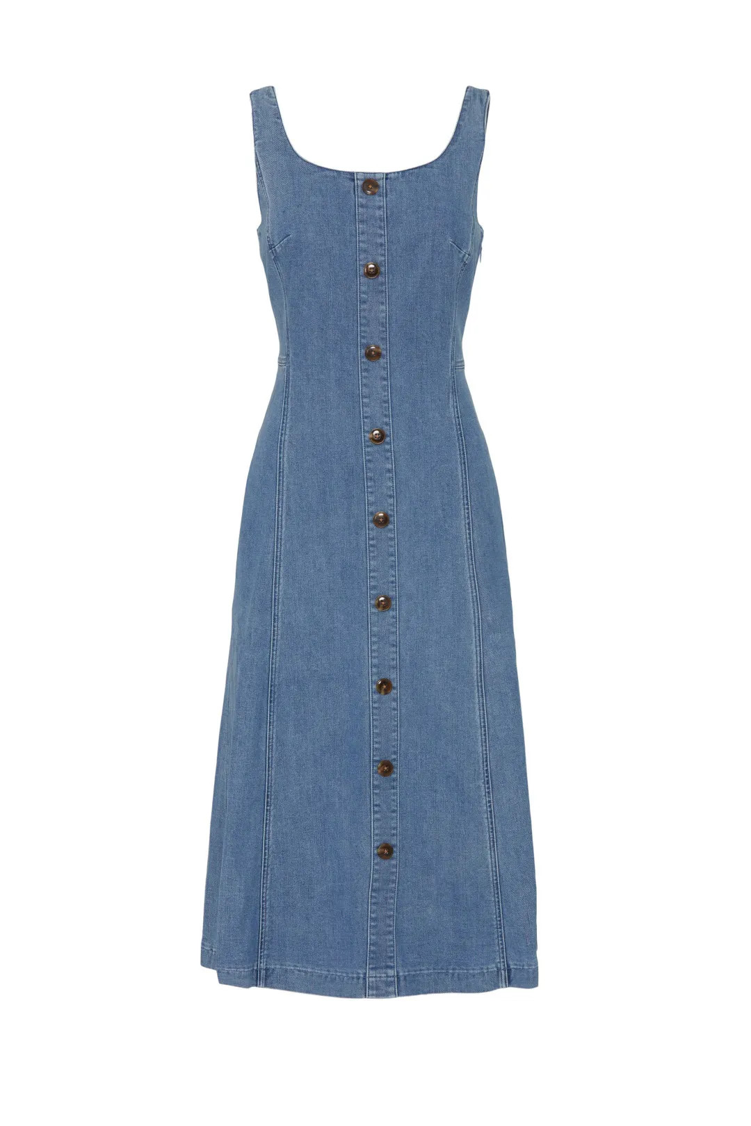 Denim Flare Shirtdress | Rent the Runway
